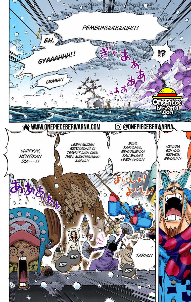 One Piece Berwarna Chapter 696